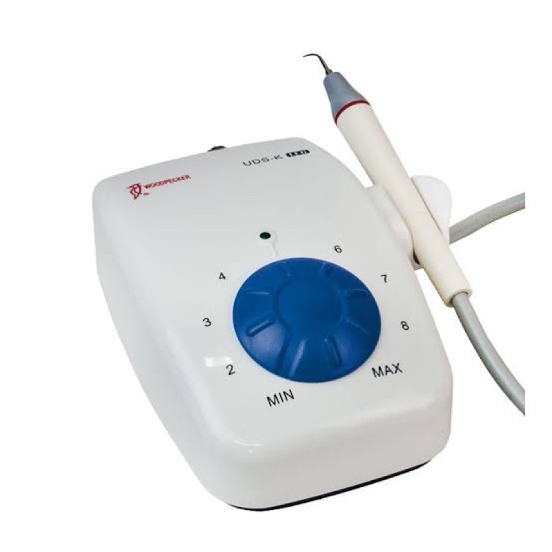 Ultrasonic Scaler Woodpecker UDS K LED, Mesin Scaller karang Gigi dengan LED di ujung handle