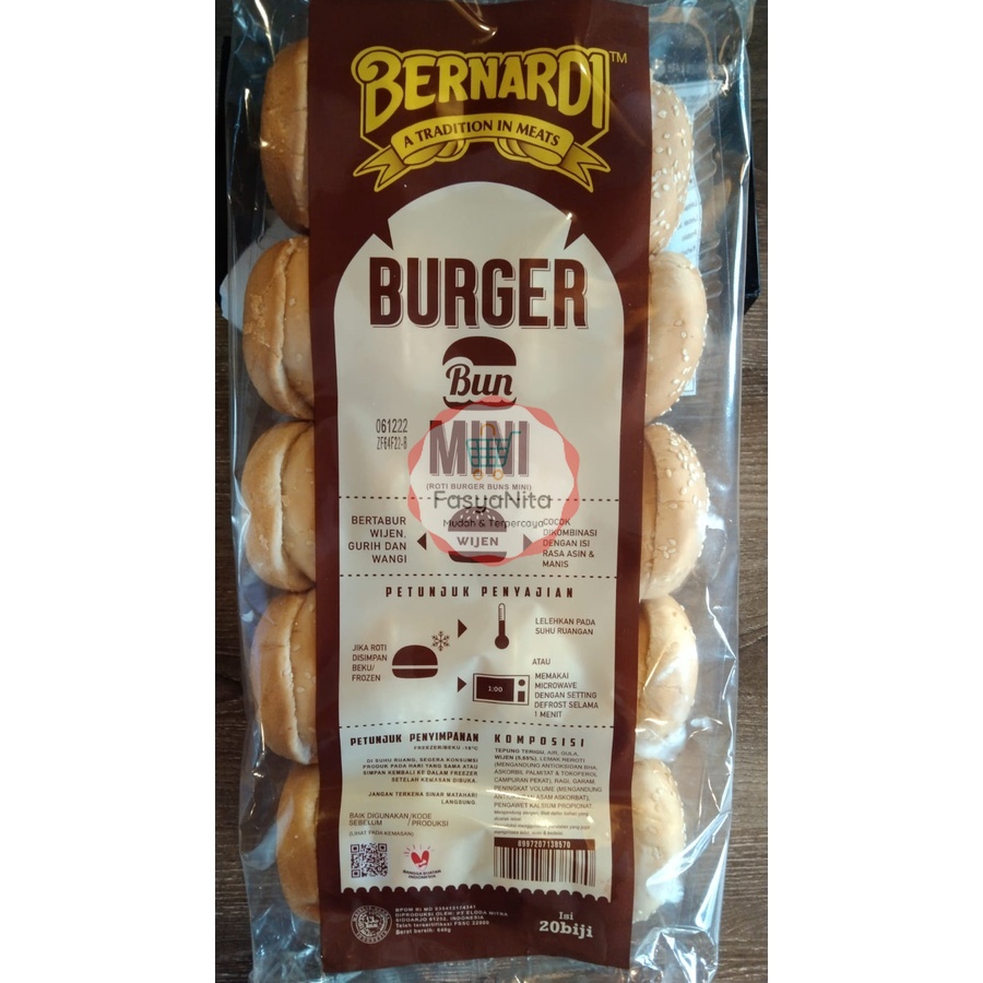 

Bernardi Bun Mini Wijen 20bj