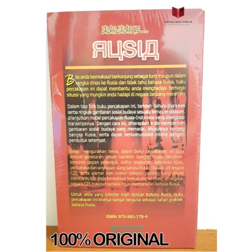 Buku Percakapan Bahasa Rusia & Jalan-jalan ke Rusia