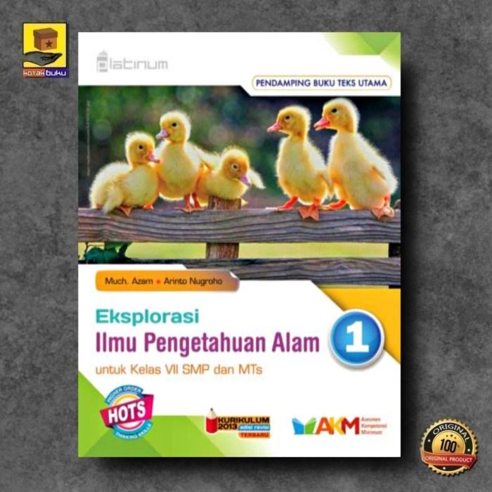 IPA SMP / ILMU PENGETAHUAN ALAM SMP kelas 7 8 9 PLATINUM / IPA AKM - IPA AKM 8