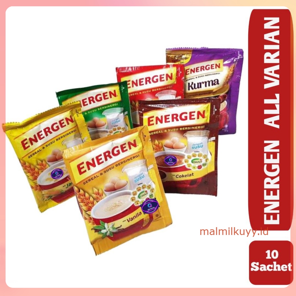 

Energen sachet isi 10pcs