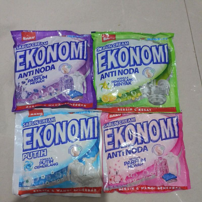 Sabun Cream Colek Ekonomi 380 Gram (Siwak&Jeruk Nipis)