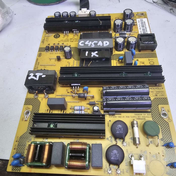 PSU - POWER SUPPLY - REGULATOR TV SHARP 2T-C45AD1X C45AD1X C45AD1