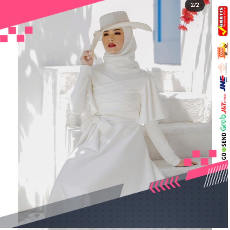 BAJU GAMIS MODEL BARU TERMURAH STYLE TRENDY /Clara Maxi S M L XL Dress 70734 (KUALITAS SUPER) Gamis 