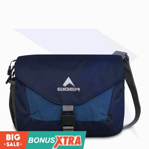 Tas Selempang EIGER1989 GRADIENT X 2F SHOULDER BAG Biru 91000 5408 Original BAGUS AWET MURAH KECE