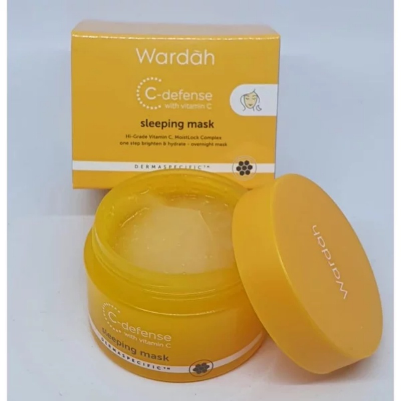 WARDAH C-Defense With Vitamin C Sleeping Mask 30g [ Amaze_Kosmetik ]