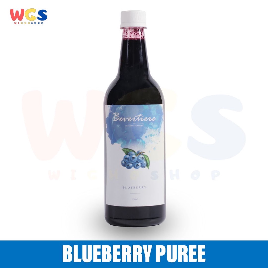 Syrup Blueberry Puree Bevertiere Artisan Flavors 800ml