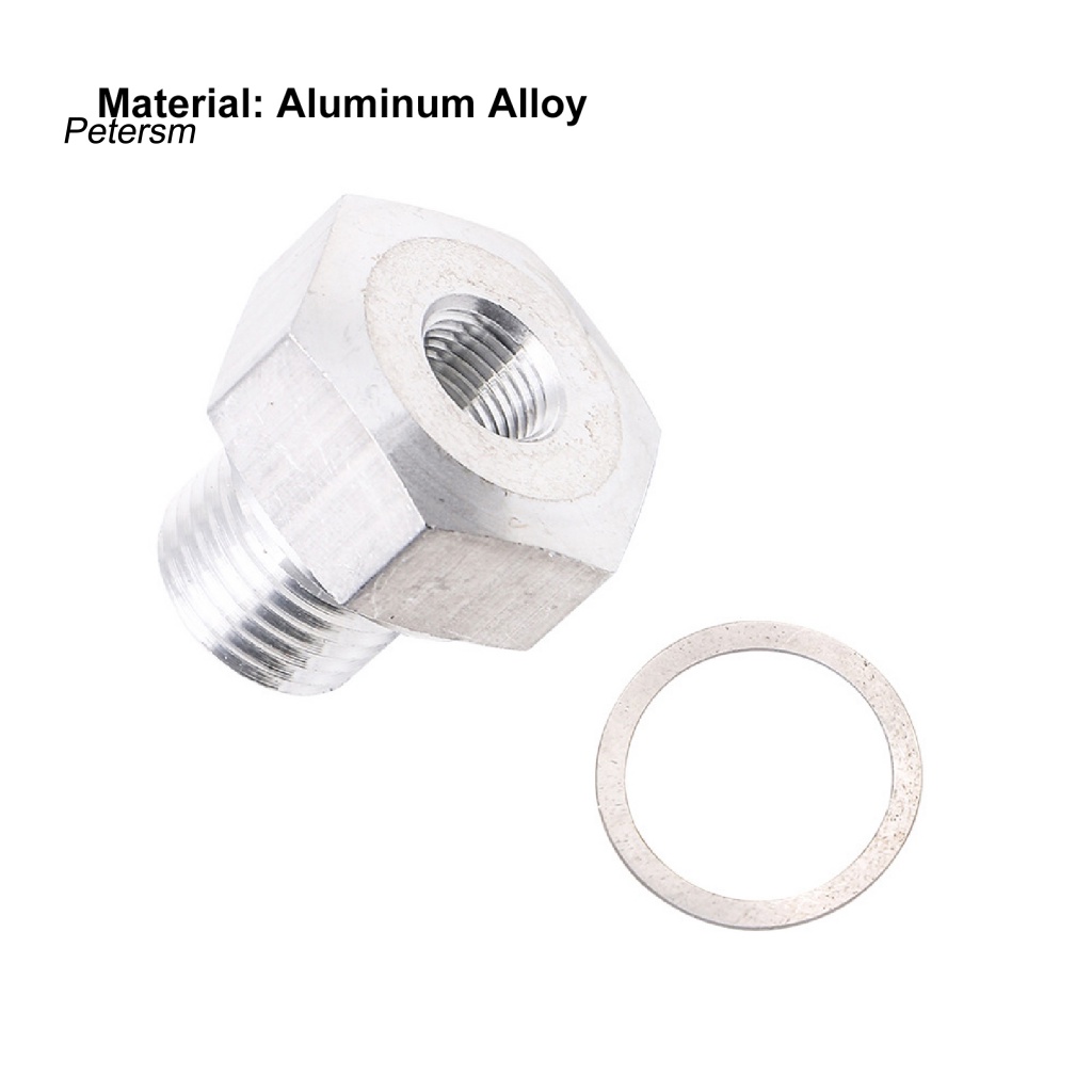 Pp Adaptor Port Tekanan Minyak Mini Male M16x1.5 Ke Female 1per8 Adaptor Sensor Keras NPT Portable Untuk Mesin GM LS Series