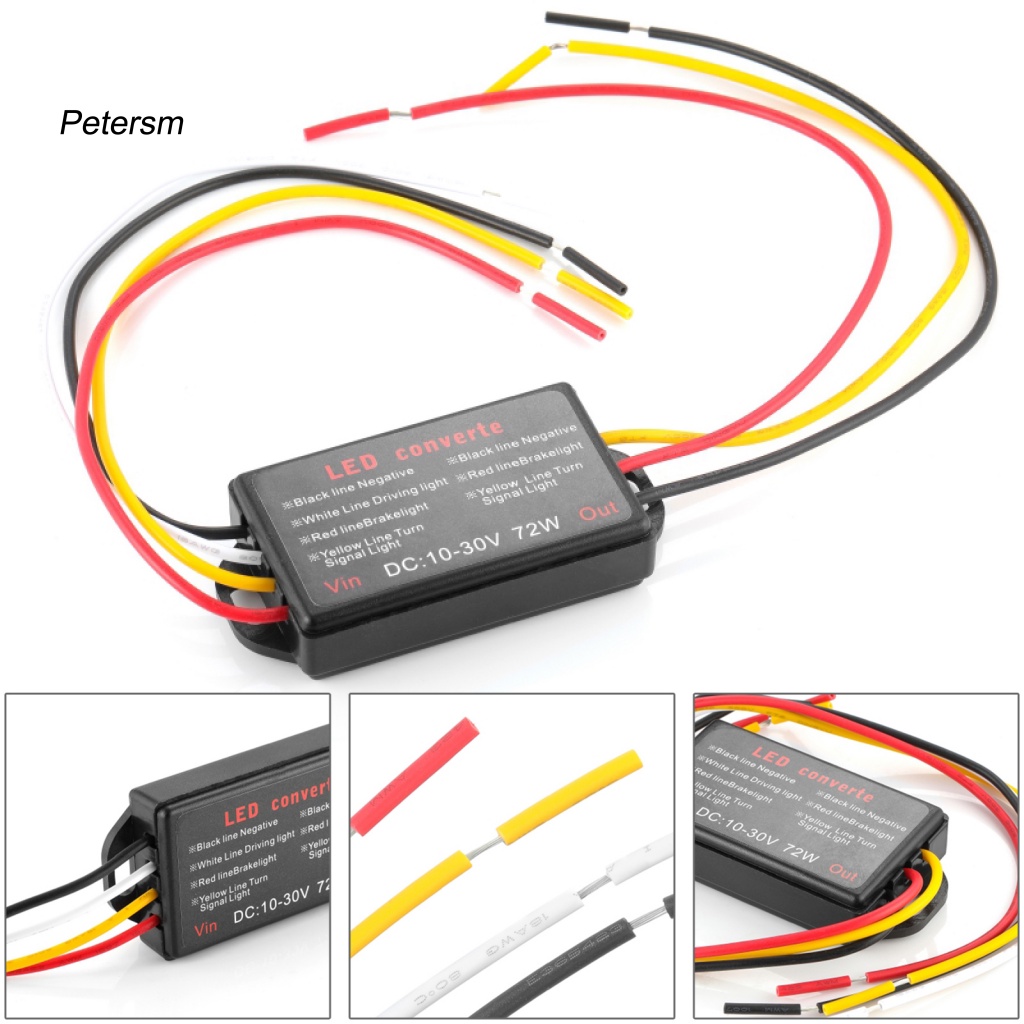 Modul Flasher Plastik PP Untuk Lampu Stop Strobo Light Controller Box Kuat