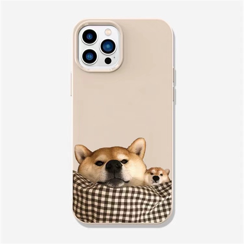 Iphone 14Plus iPhone 14seri TPU Soft Case Phone Case ins Kamera Perlindungan Iphone14 13 11 14Plus Pro Max7 8Plus X XR 12mini 13mini Empat Sudut Shockproof