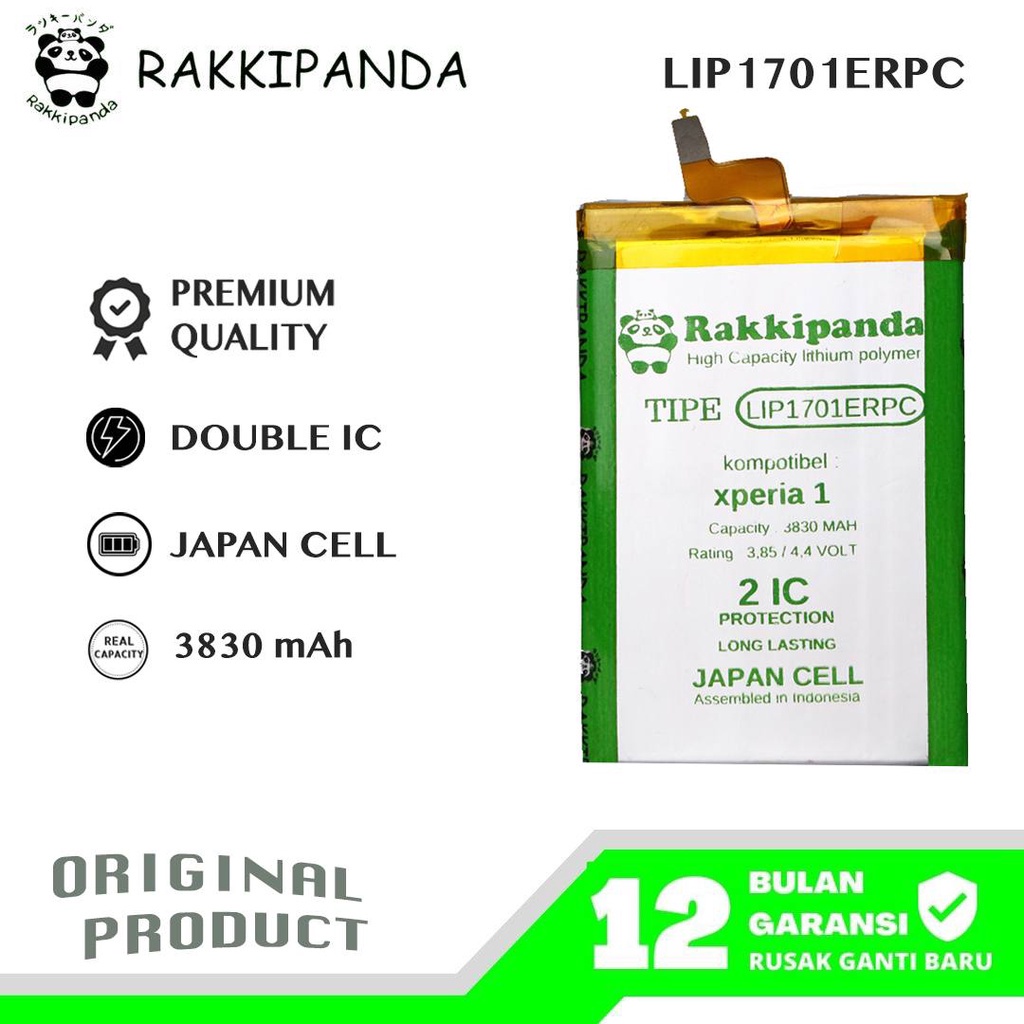 R/K- BATRE RakkiPanda - LIP1701ERPC Sony Xperia 1 Batre Batrai Baterai