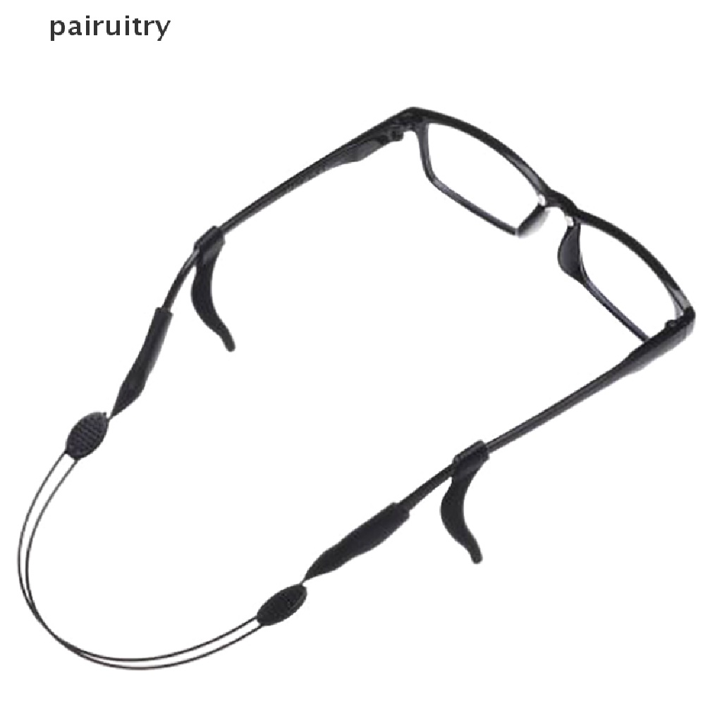 Prt 1set Tali Kacamata Olahraga Silikon Scalable String Holder Eyewear Lanyard PRT