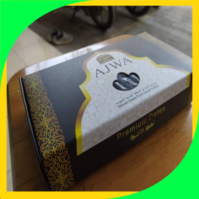 

Kurma Ajwa An-Nabawi 500gr Premium Dates Kurma Nabi