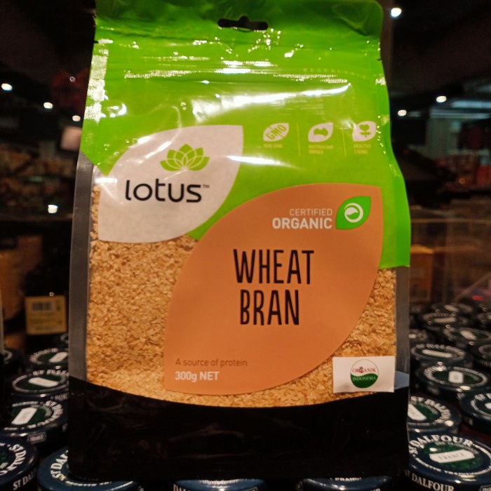 

Lotus Wheat Bran Organic 300gr