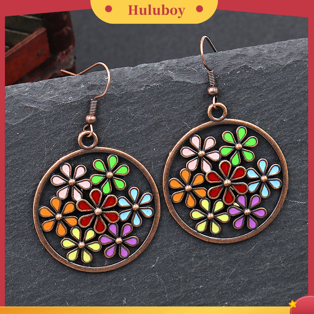 {Ready Stock} Anting Retro Bohemian Vintage Ear Ring Menjuntai Eardrop Untuk Ruang Ganti