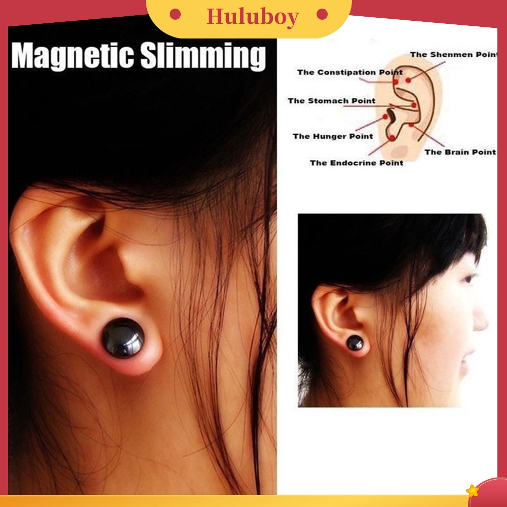 {Ready Stock} Beauty Slim ic Ear Studs Titik Akupuntur Pijat Anting Perawatan Kesehatan