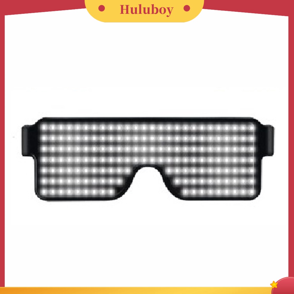 {In Stock} Kacamata Elektronik Dengan Lampu LED Bercahaya Pesta Ulang Tahun Karnaval Props