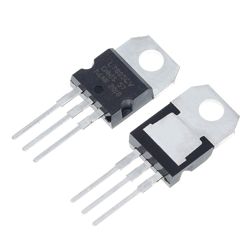 Populer 20pcs LM317 LM317T Komponen Elektronik Dapat Disesuaikan 1.5A TO-220