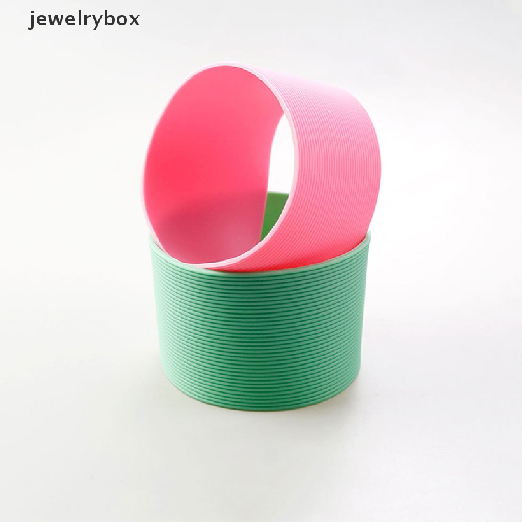 [jewelrybox] Silicone Cup Sleeve Bottle Non-slip Gelas Botol Penutup Mug Keramik Bungkus Kopi Butik