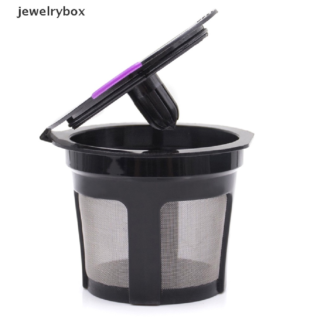 [jewelrybox] Reusable Coffee K cup Filter Basket K Carafe Kopi Kapsul Dripper Compatible Butik