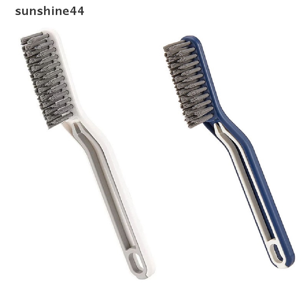 Sunshine 2-in-1 Sikat Pembersih Celah Lantai Ubin Kamar Mandi Serbaguna Window Groove Brush ID