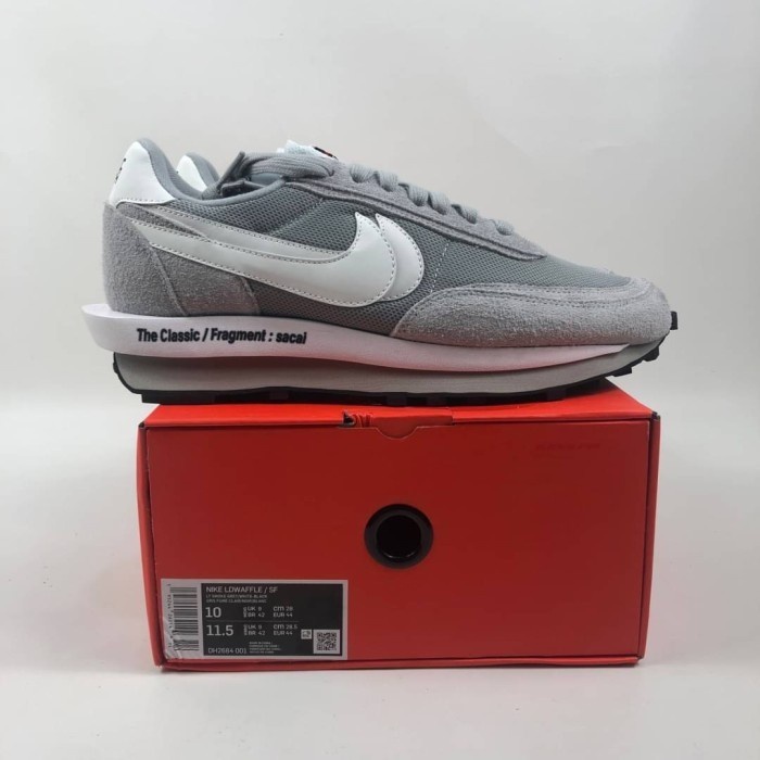 Nike Ld Waffle SF Sacai X Fragment Ligh Smoke Grey - 40 - 40