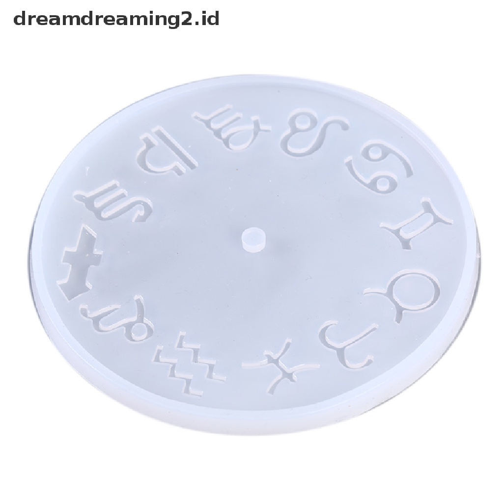 (hot) Jam Silikon Expoxy Resin Cetakan Perhiasan Liontin Membuat Perhiasan DIY Craft Tool//