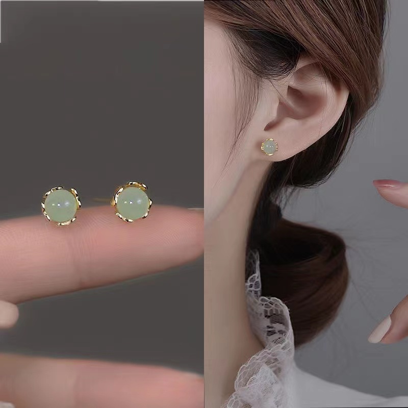 2023anting Bulat Baru Anting Retro Perancis