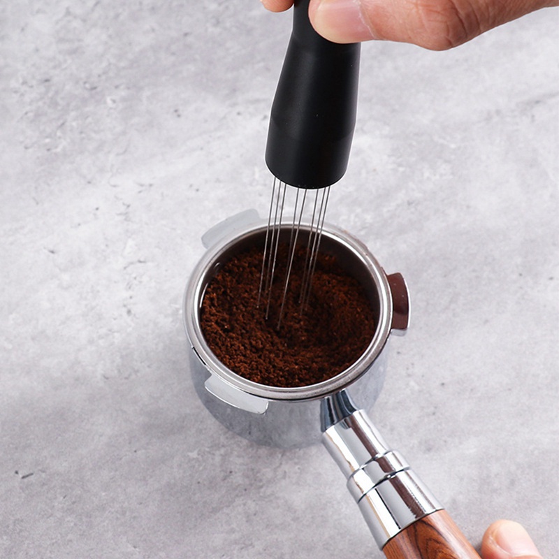 Alat Perata Distributor Tamper Bubuk Kopi Alat Perata WDT Alat Pengaduk Espresso Stirring Tool Stainless Steel