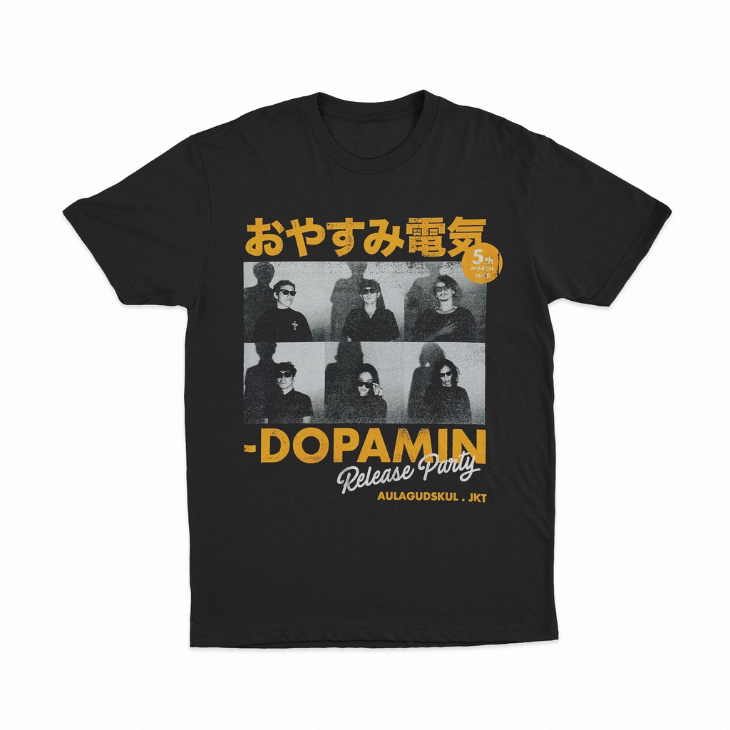Tshirt Goodnight Electric - Dopamin Release Party