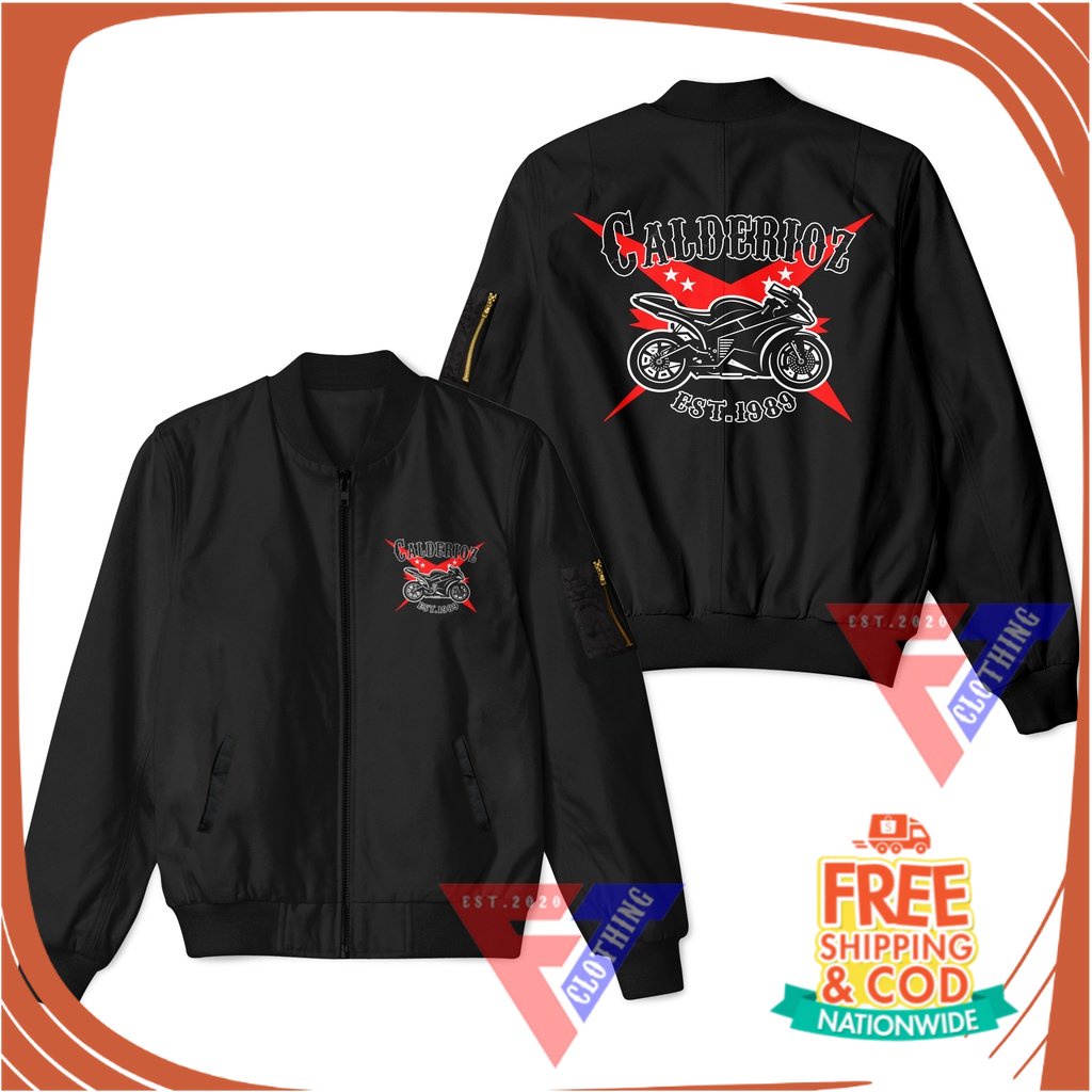 PROMO BIG SIZE JAKET BOMBER JUMBO/ Jaket Bomber Antares Calderioz Ukuran M/L/XL/XXL