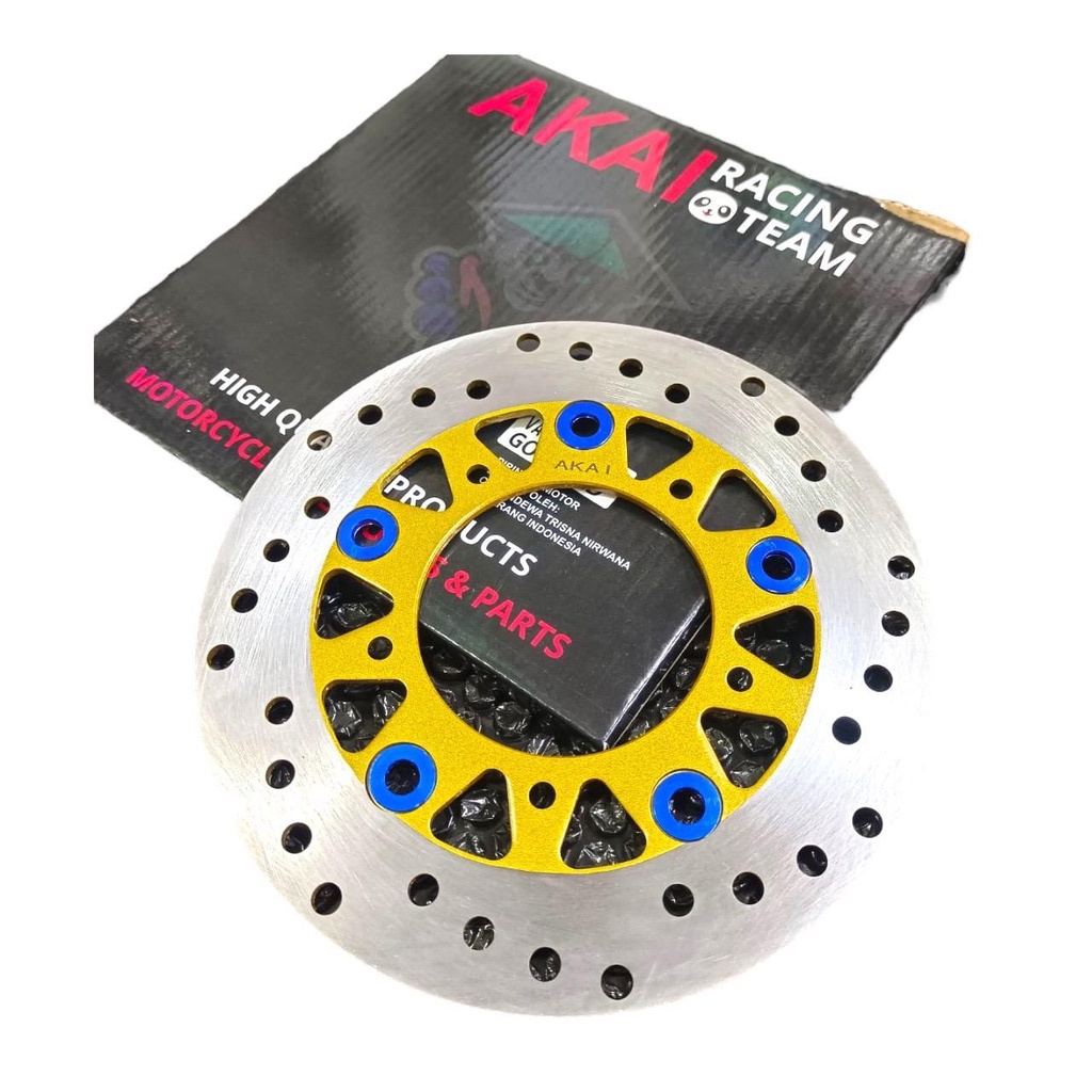 Akai Racing Store - Piringan Cakram Disc Brake Depan Standar Variasi Vario 150 New Lubang 5 impor Kualitas Terbaik