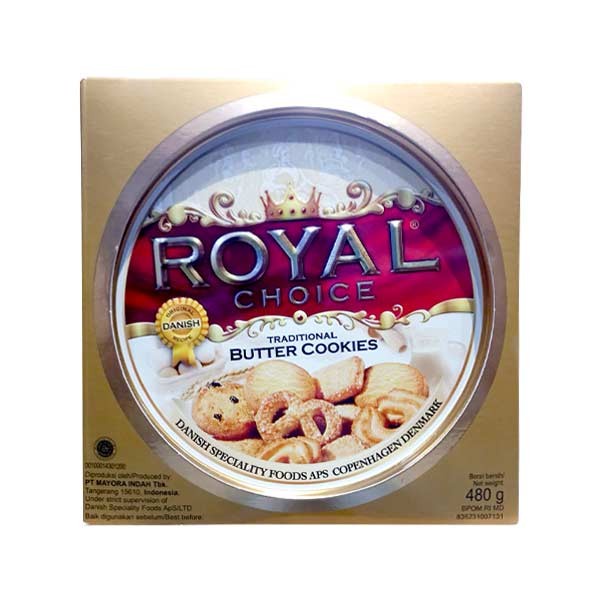 

ROYAL CHOICE BUTTER COOKIES 480 GR