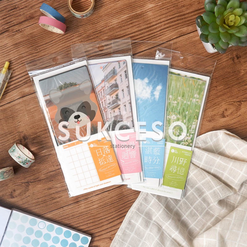 

Four Seasons Elegy Day Planning Memo / Kertas Memo