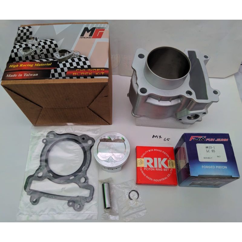 DJS Blok mx 65 ceramic blok vixion 65 ceramic piston fjn ring rik original A