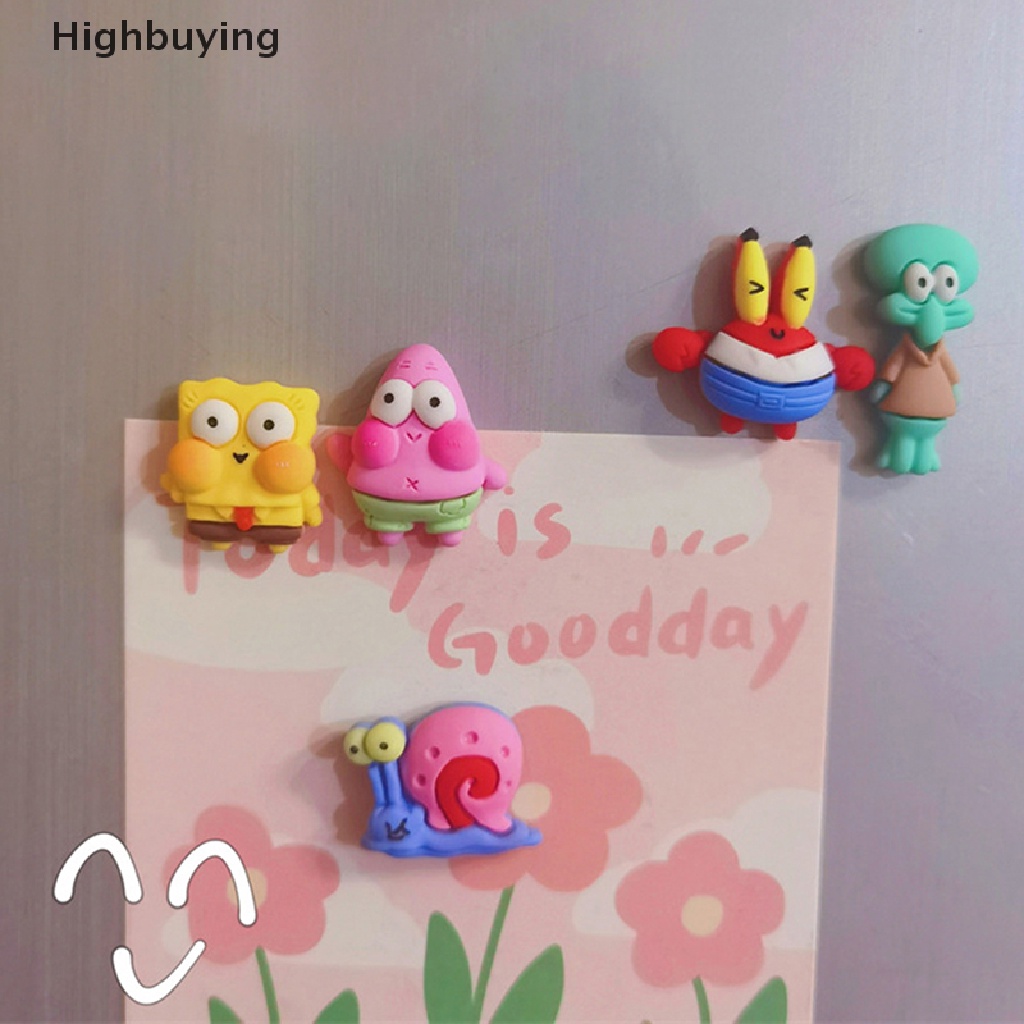 Hbid Kartun Diy Resin Aksesoris Kreatif 3D Lucu Kulkas Dekorasi Rumah Magnet Glory