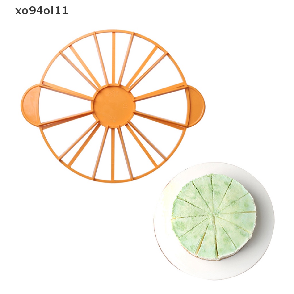 Xo 10/12potongan Kue Porsi Yang Sama Pemotong Roti Bulat Cake Mousse Divider Slice OL