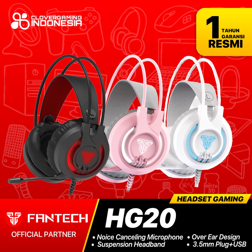 Fantech HG20 CHIEF II  RGB Gaming Headset HG 20 HG-20