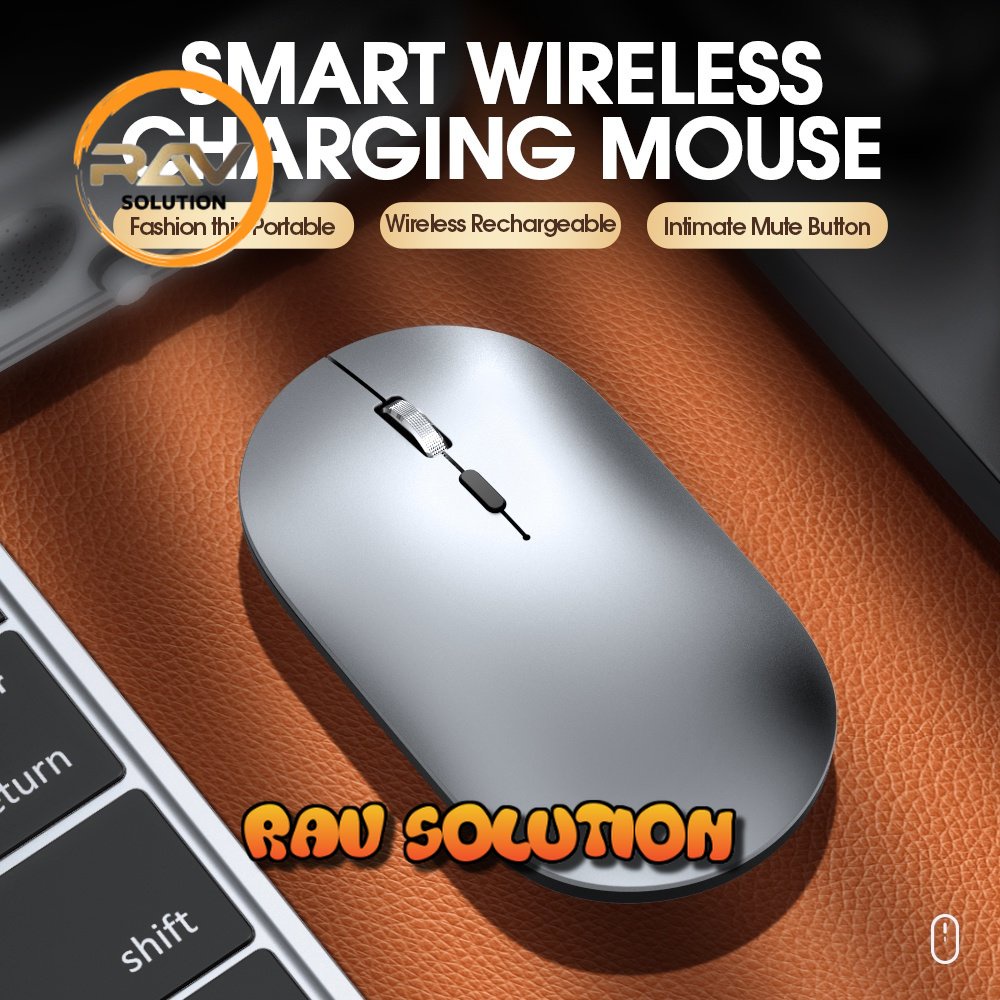 MOUSE WIRELESS X2 SILENT KLIK CHARGE RECHARGEABLE X-2 DI CAS  VN 4