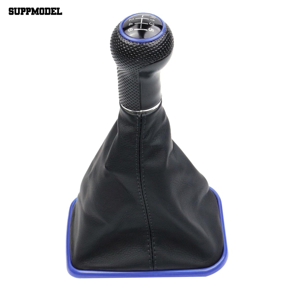 Suppmodel 5per6speed Gear Shift Knob Gaiter Boot Untuk Golf GTI R32 Jetta Bora MK4 99-04