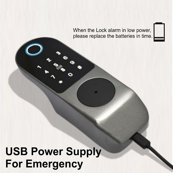 

SUPER SMART ELECTRIC MUTE DOOR LOCK KUNCI PINTU ELEKTRIK & HQ - 1 FINGER