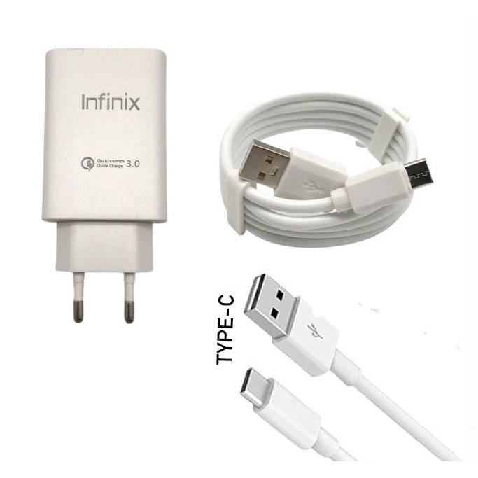 TRAVEL ADAPTOR - CASAN - CHARGER INFINIX 33W FAST CHARGING oem