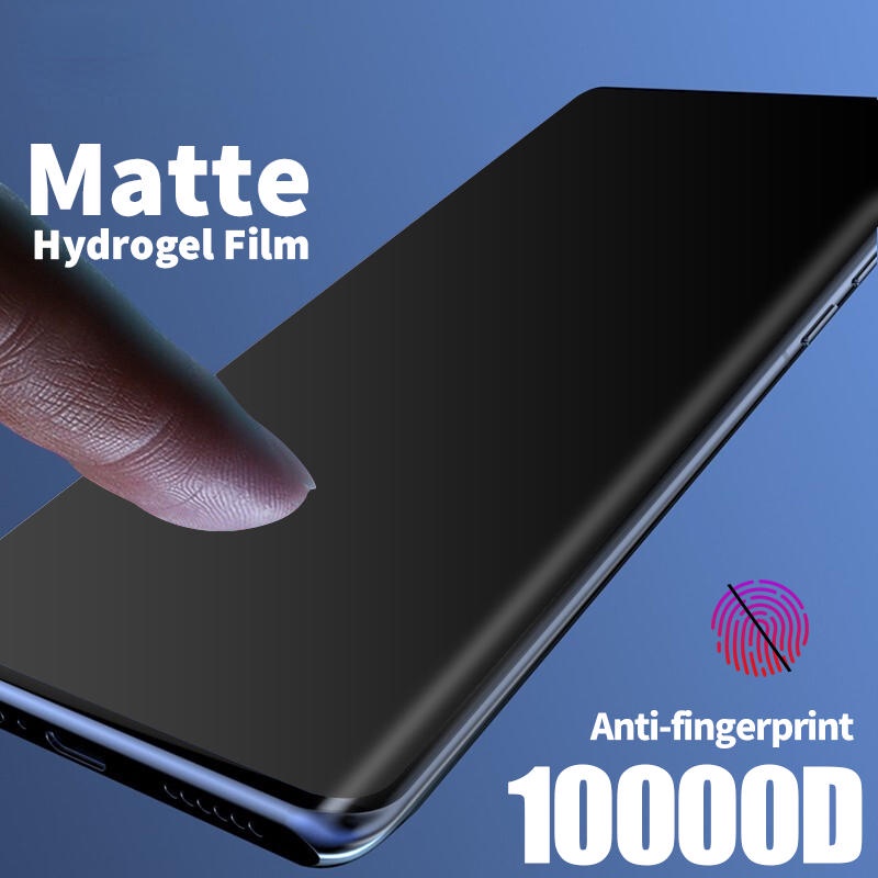 3pcs Film Hidrogel Matte Untuk Huawei P50 P40 P30 P20 Mate50 40 30 20 Pro Y9 Y9S Prime Y7P Y7A Y7 Pro Y6P Anti Sidik Jari Untuk Nova 10 8 8i 7i 4 4e 3i 9 7 SE Y90 Y70 Plus