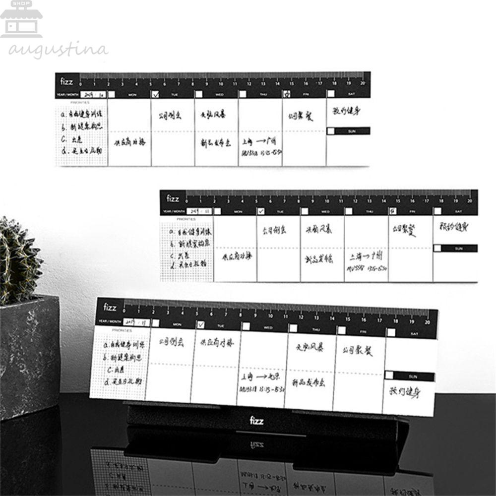 Agustina Weekly Planner Office 60lembar Memo Pad Notepad Stationery Plan List Memorandum