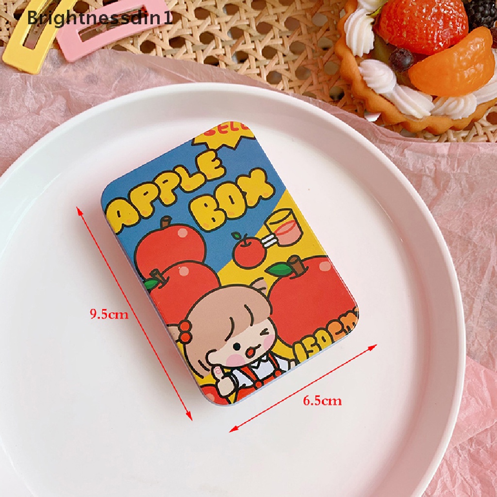 [Brightnessdin1] Cute Storage Box Organizer Untuk Tangan Akun Stiker Penyimpanan Permen Perhiasan Tinplate Box Stationery Organizer Butik
