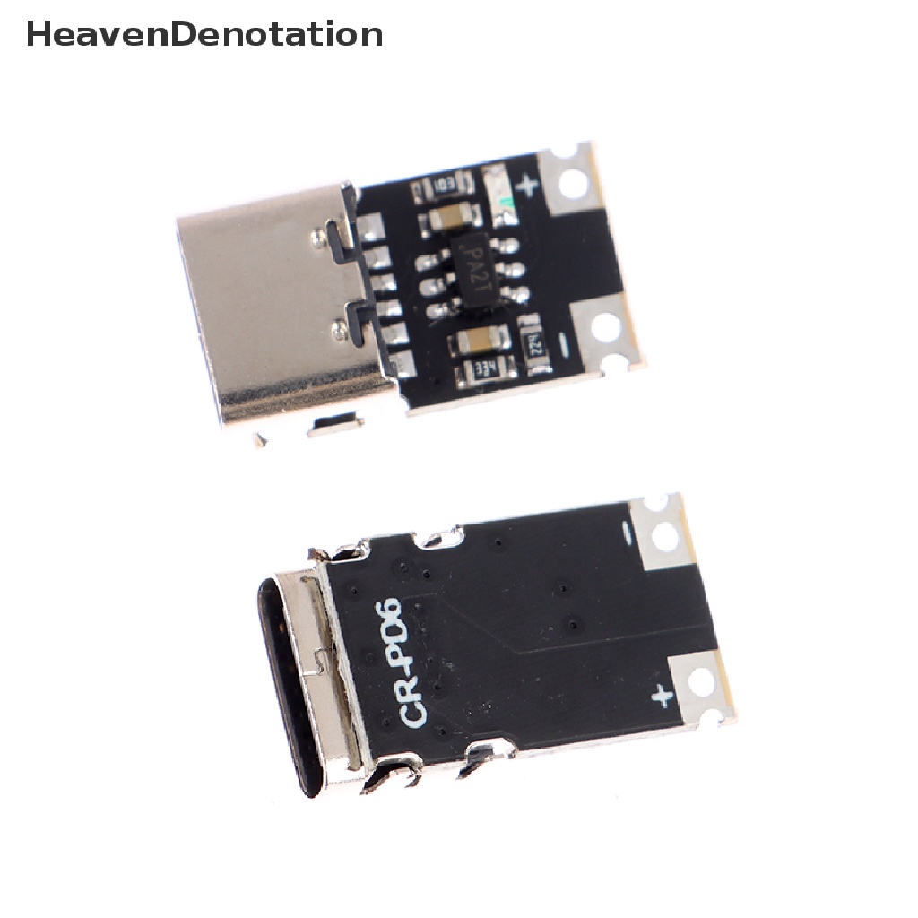 [HeavenDenotation] Pd/qc LDE decoy Board Fast charge 9V-20V Modul decoy Pd2 3.0 Kabel trigger DC USB Type-C male plug QC4 charge Konektor HDV