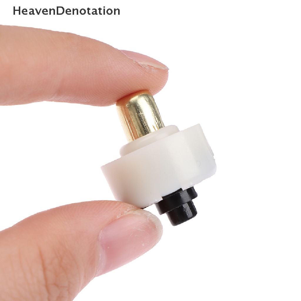 [HeavenDenotation] 2pcs 17mm Senter LED Push Button Switch ON/OFF Saklar Ekor Obor Listrik HDV