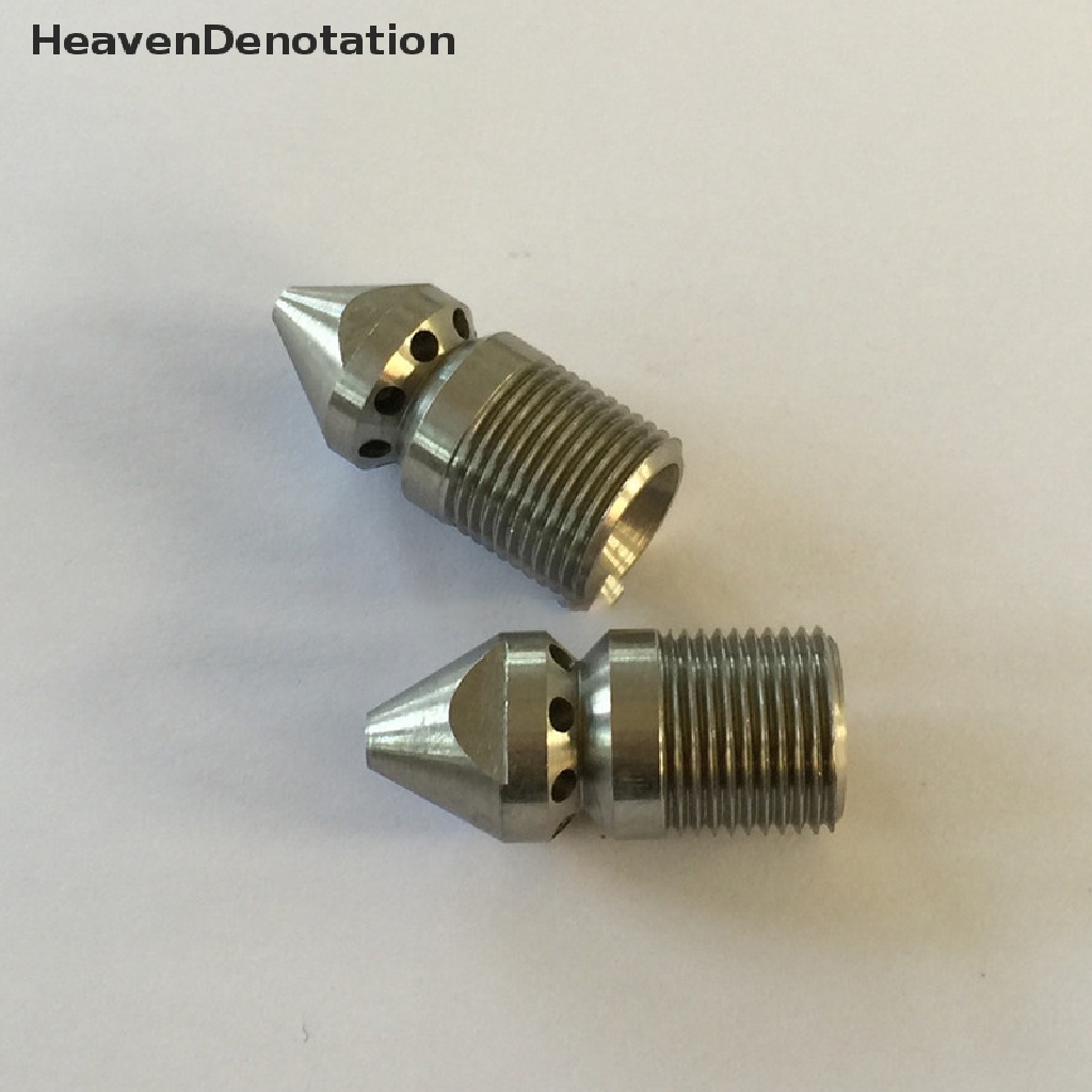 [HeavenDenotation] Pressure Washer Drain/Jetter Pembersih Selokan Nozzle 9jet3/8 &quot;Pria 4.5 Rotary HDV