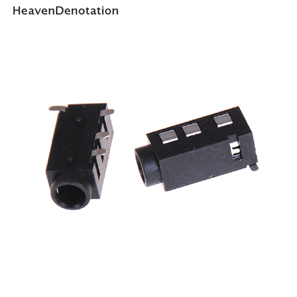 [HeavenDenotation] 10pcs PJ-320D 4pin SMD 3.5mm Female Konektor Jack Headphone PCB Mount HDV