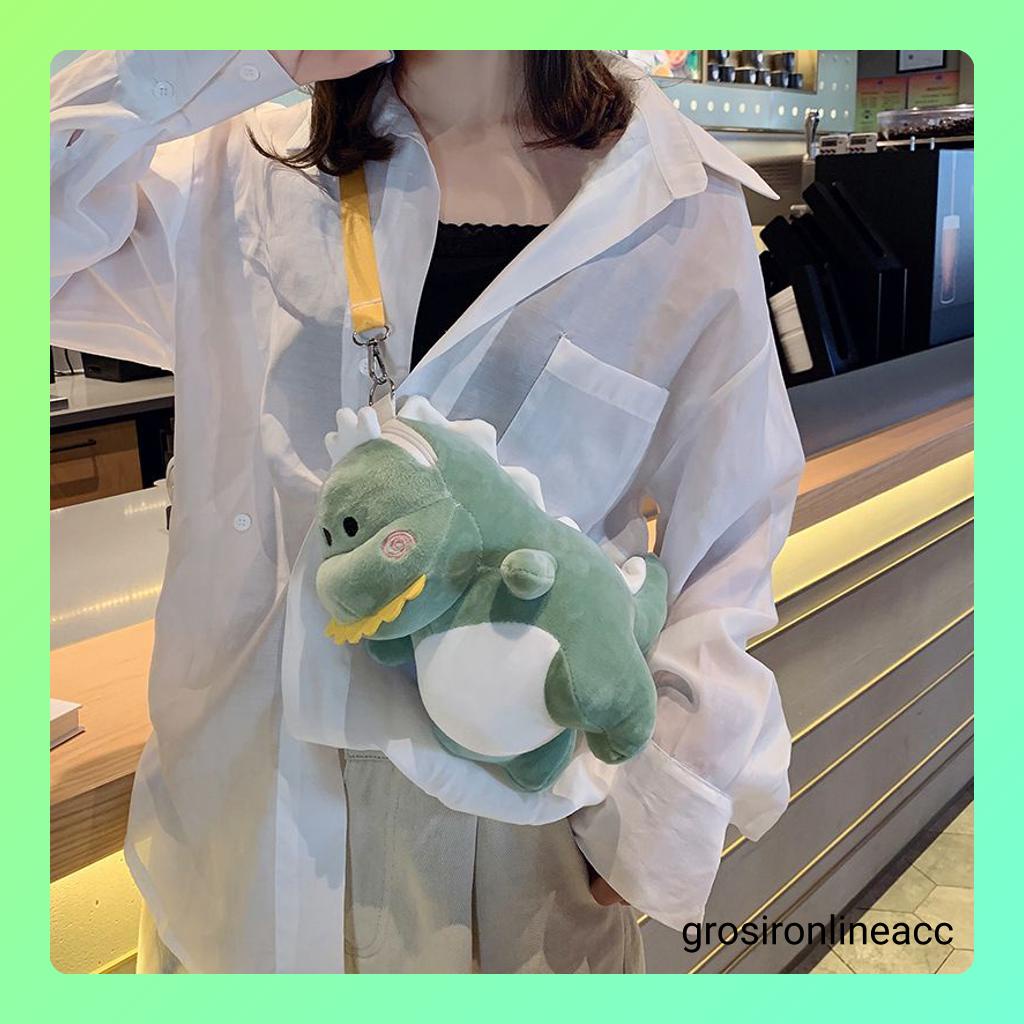 Tas Anak kids women wanita selempang bahu FT48 FT49 Boneka Bear Dino